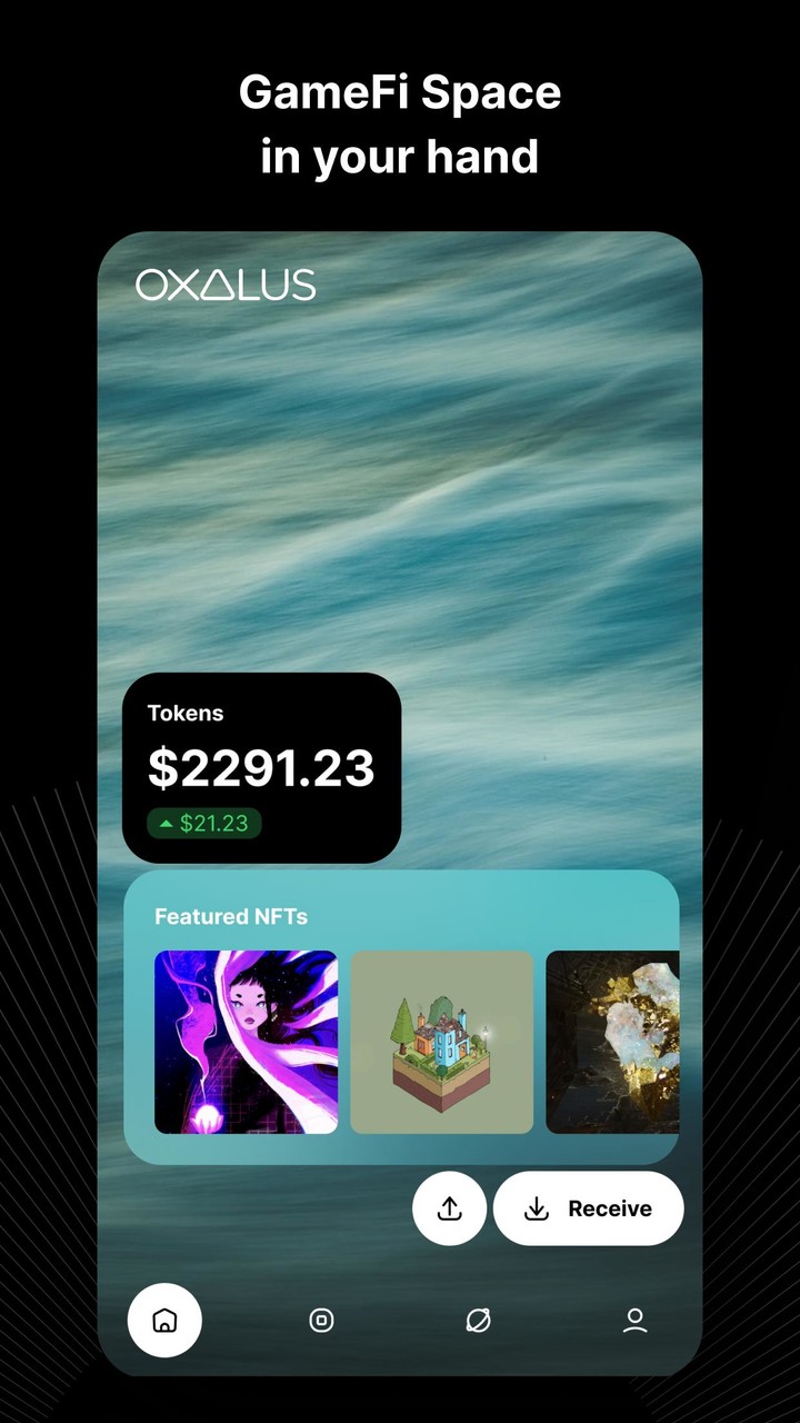 Oxalus - NFT Wallet screenshot image 1_Popularmodapk.com