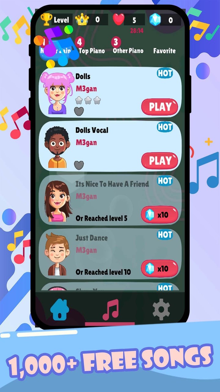 M3gan Piano Game Megan screenshot image 2_Popularmodapk.com