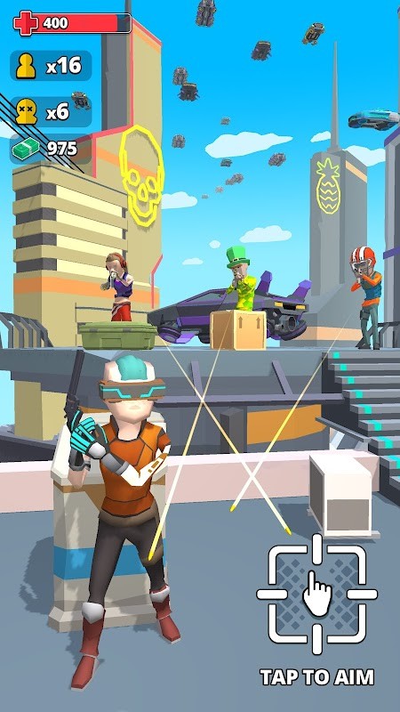 Modern Shooter: Crime City screenshot image 3_Popularmodapk.com