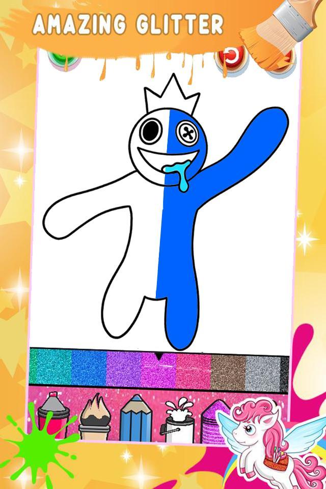 Rainbow Friends Coloring Book screenshot image 1_Popularmodapk.com