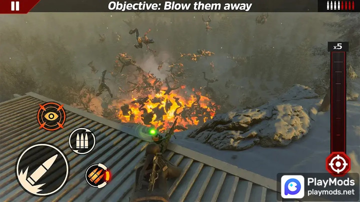 SNIPER ZOMBIE 2: Crime City<span>(Free Shopping)</span> screenshot image 8_Popularmodapk.com