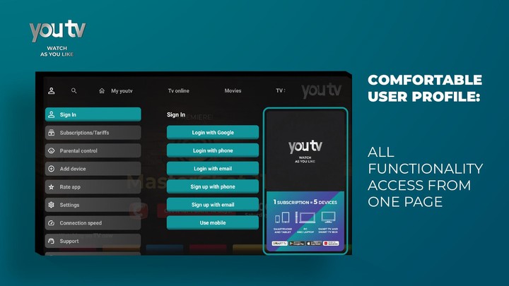 youtv - for AndroidTV screenshot image 16_Popularmodapk.com