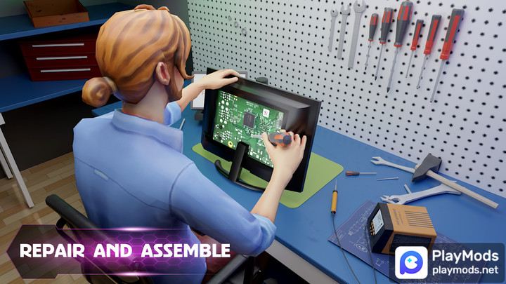 Electrician Simulator Mechanic<span>(unlimited money)</span> screenshot image 1_Popularmodapk.com