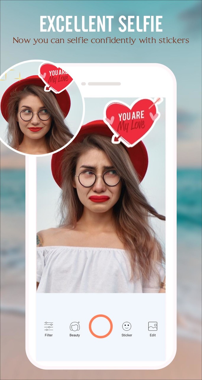 Crying Face Filter Camera screenshot image 4_Popularmodapk.com