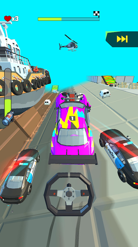 Crazy Rush 3D - Car Racing screenshot image 15_Popularmodapk.com
