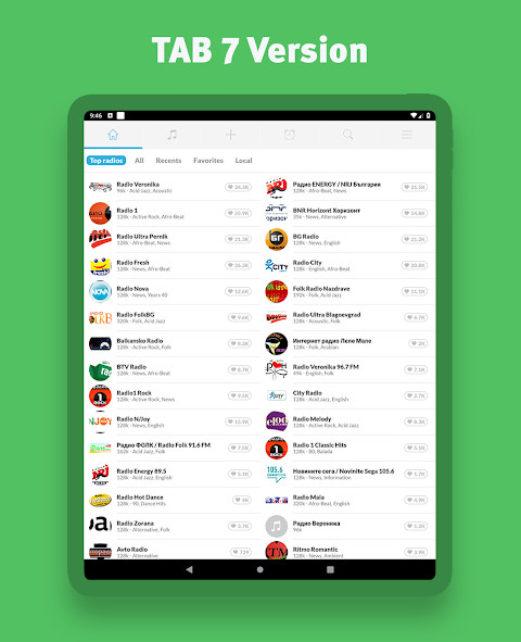 Radio Bulgaria - Radio FM screenshot image 3_Popularmodapk.com