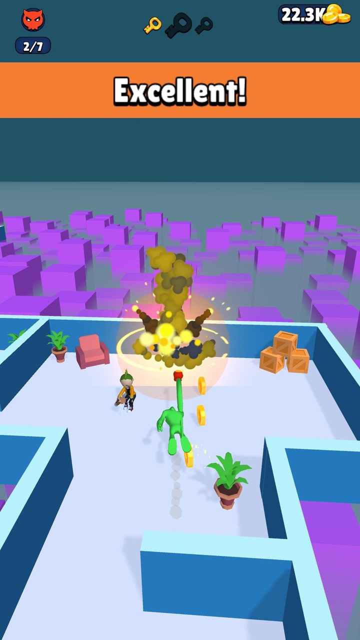 Elastic Punch Hero screenshot image 3_Popularmodapk.com