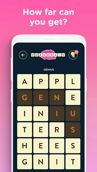 WordBrain - Word puzzle game<span>(Unlimited money)</span> screenshot image 4_Popularmodapk.com