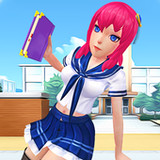 Anime High School Games: Virtu1.11_Popularmodapk.com