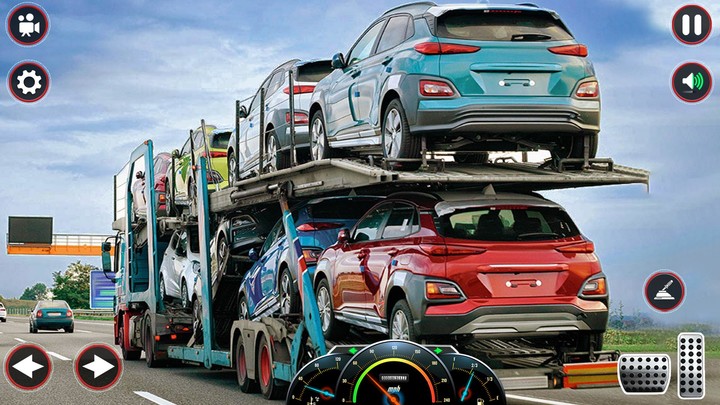 US Car Transport Cargo Trailer screenshot image 3_Popularmodapk.com