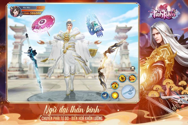 Tình Kiếm 3D-Tam Niên Vạn Phúc screenshot image 6_Popularmodapk.com