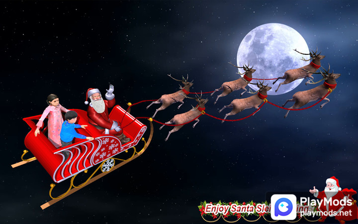 Christmas Flying Santa Gift<span>(No Ads)</span> screenshot image 2_Popularmodapk.com