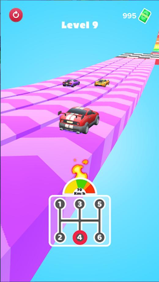 Car Gear Race 3D Game screenshot image 2_Popularmodapk.com