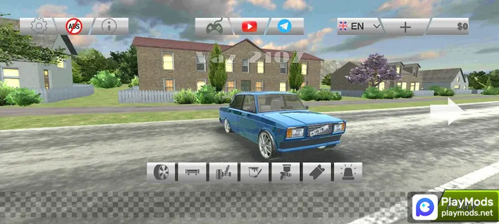 Russian Car : Village<span>(Unlimited coins)</span> screenshot image 1_Popularmodapk.com