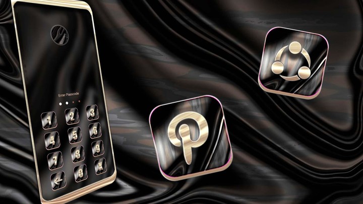 Metal Silk Pattern Theme screenshot image 3_Popularmodapk.com