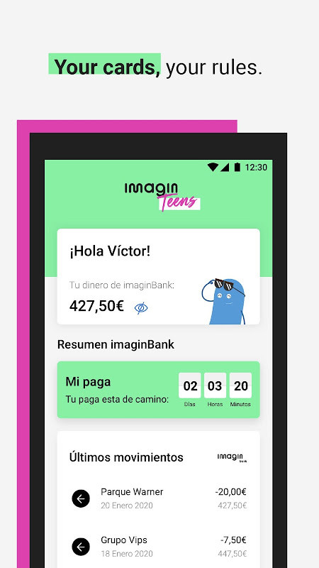 imaginTeens - Your Teens Card screenshot image 10_Popularmodapk.com