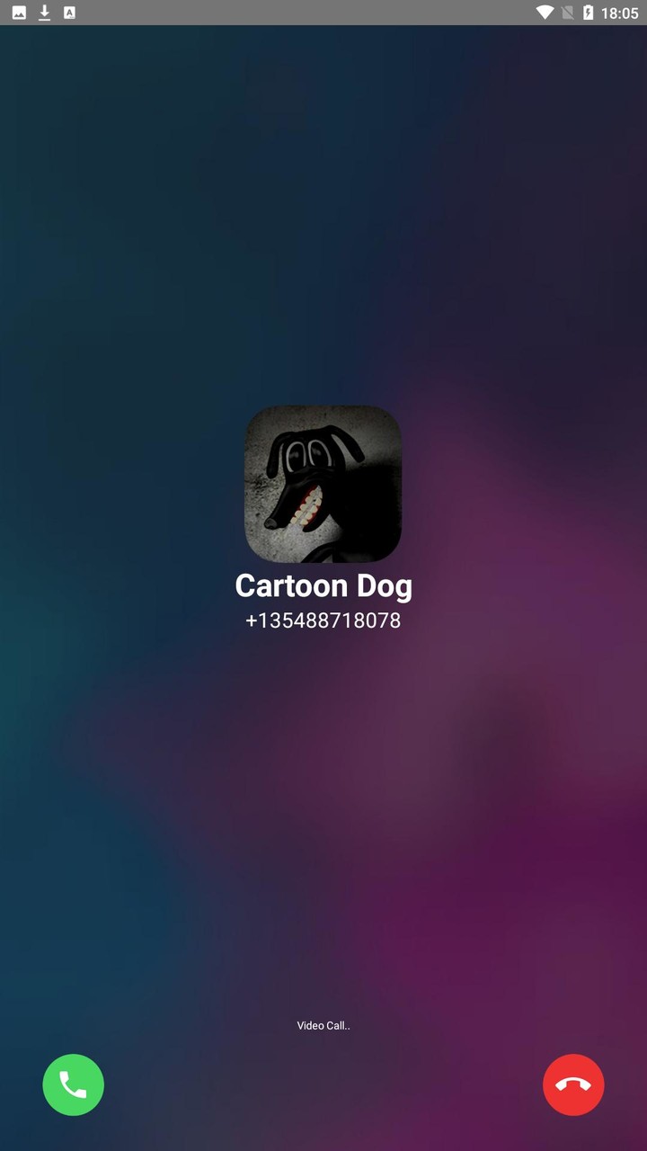 Fake Call From Cartoon Dog screenshot image 3_Popularmodapk.com
