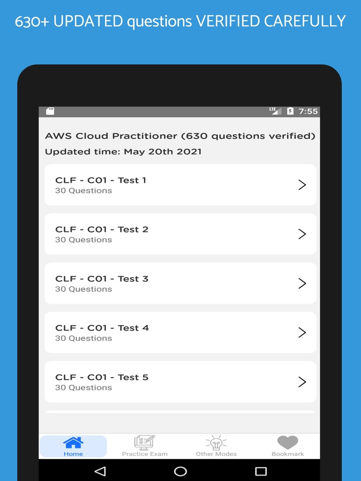 AWS Cloud Practitioner 2022 screenshot image 6_Popularmodapk.com