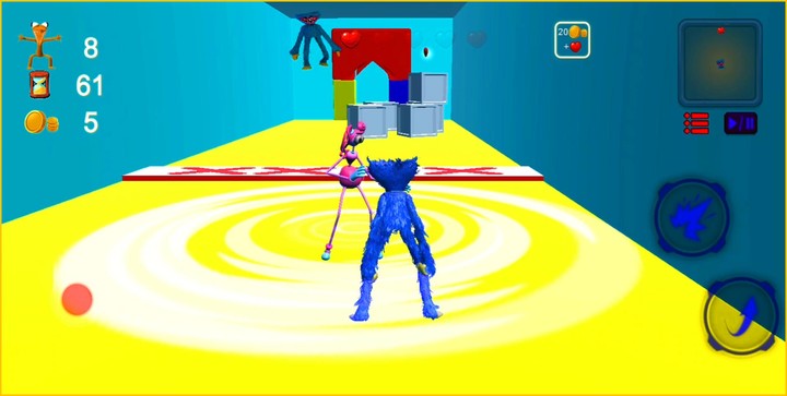 Huggy Wuggy Vs Rainbow Friends screenshot image 6_Popularmodapk.com