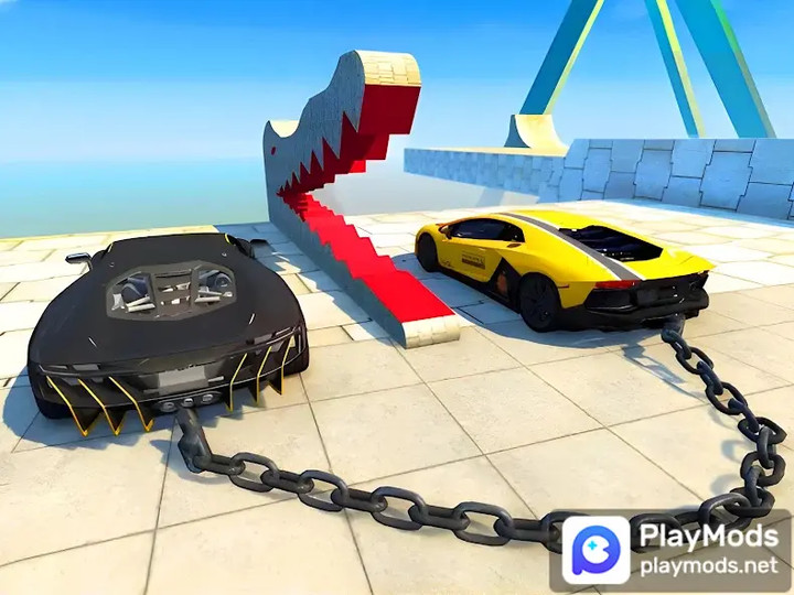 Stunt Car Crash<span>(Speed change)</span> screenshot image 4_Popularmodapk.com