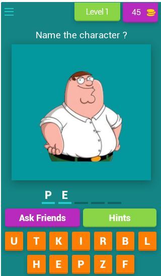 Family Guy Quiz screenshot image 1_Popularmodapk.com