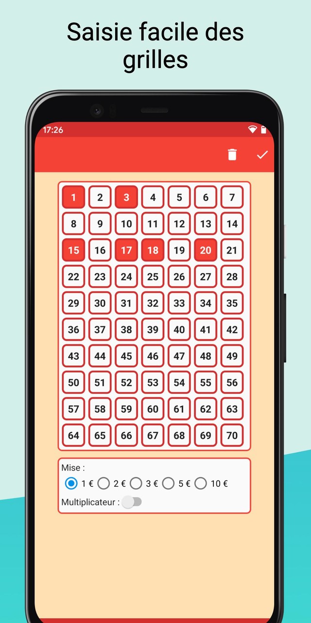 Results for french Keno screenshot image 5_Popularmodapk.com