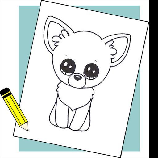 How To Draw Cute Dog screenshot image 7_Popularmodapk.com