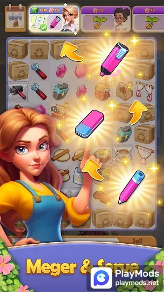 Merge Roomscape: Decor Fusion<span>(Unlimited currencies)</span> screenshot image 1_Popularmodapk.com