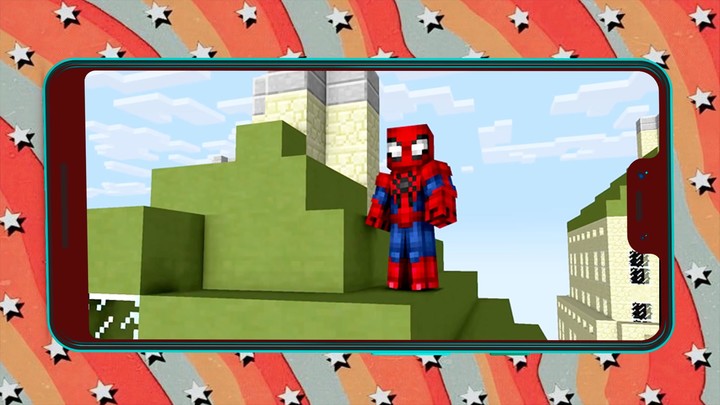 Spider-Man Game Minecraft Mod screenshot image 3_Popularmodapk.com