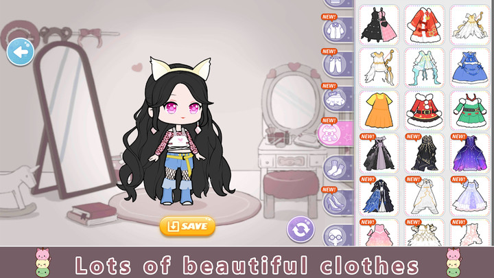 YOYO Doll: dress up games screenshot image 3_Popularmodapk.com