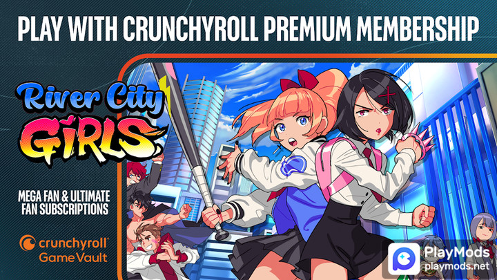 Crunchyroll: River City Girls<span>(mod menu)</span> screenshot image 1_Popularmodapk.com
