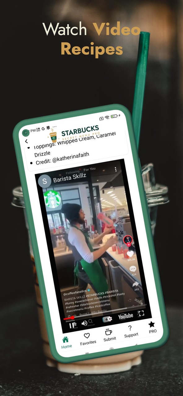Starbucks Secret Menu: Drinks screenshot image 4_Popularmodapk.com