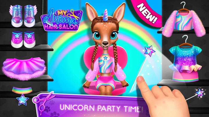 My Animal Hair Salon screenshot image 1_Popularmodapk.com