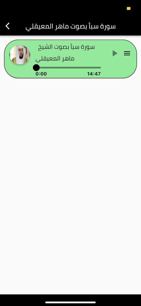 سورة سبأ بصوت ماهر المعيقلي screenshot image 6_Popularmodapk.com