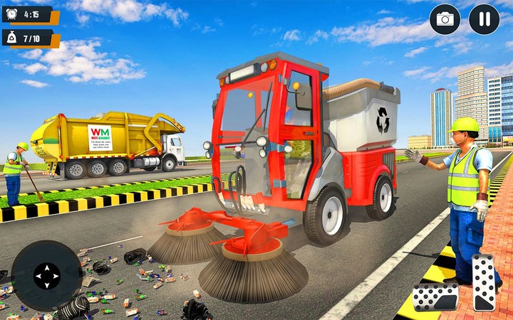 Garbage Truck Driving Games 3D screenshot image 3_Popularmodapk.com