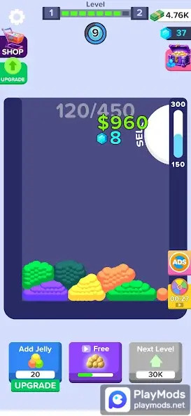 Merge the Jelly<span>(No Ads)</span> screenshot image 2_Popularmodapk.com