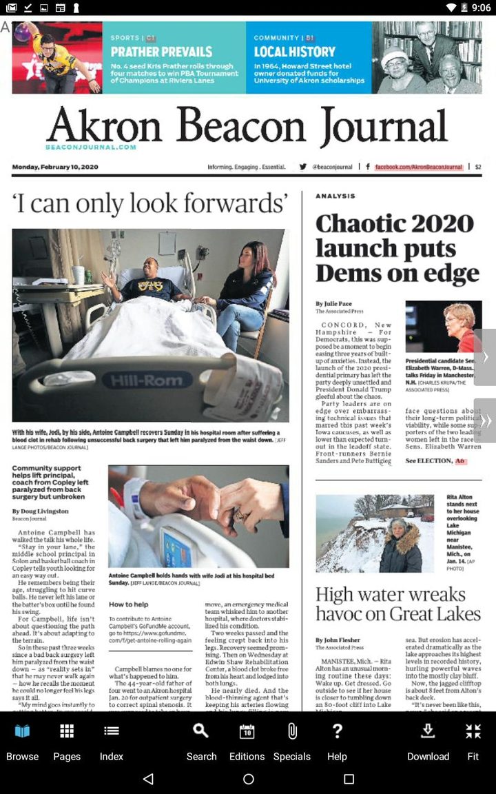Akron Beacon Journal eEdition screenshot image 4_Popularmodapk.com
