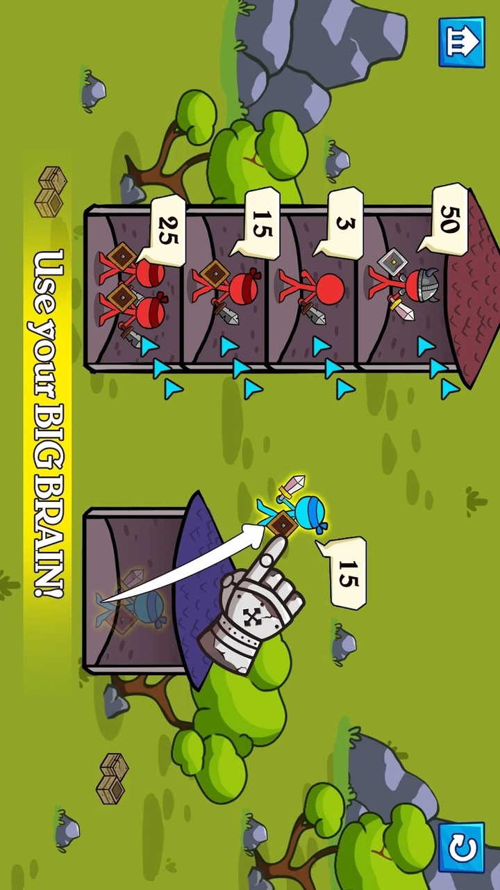 Stick Clash(Unlimited Money) screenshot image 3_Popularmodapk.com