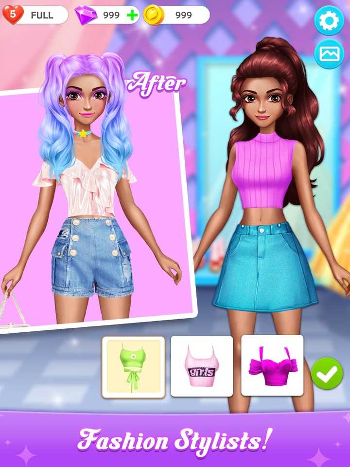 Project Makeup: Makeover Story screenshot image 1_Popularmodapk.com
