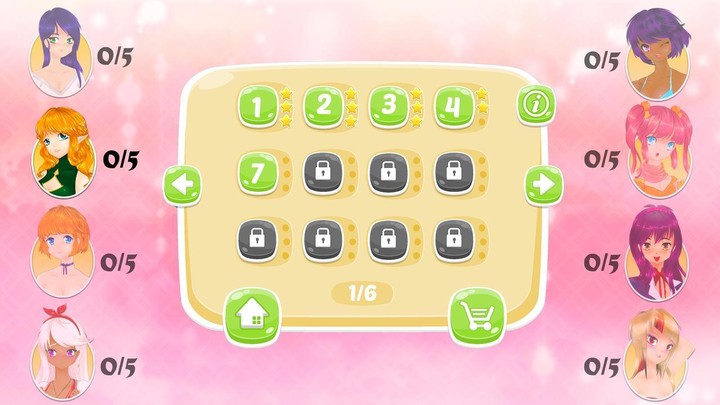 BRICKS BREAKER : Manga girls screenshot image 4_Popularmodapk.com