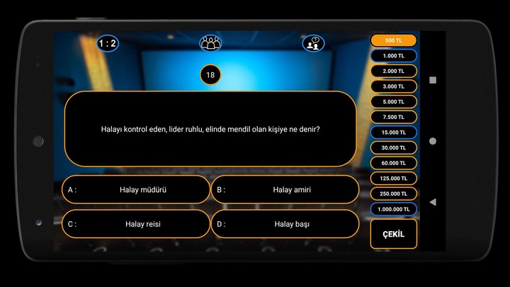 Kim Milyoner 2023 - 15000 SORU screenshot image 1_Popularmodapk.com