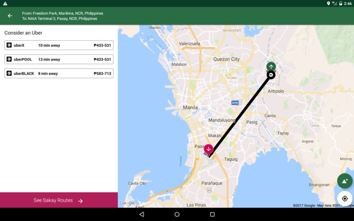Sakay.ph — Metro Manila Commute Directions screenshot image 10_Popularmodapk.com