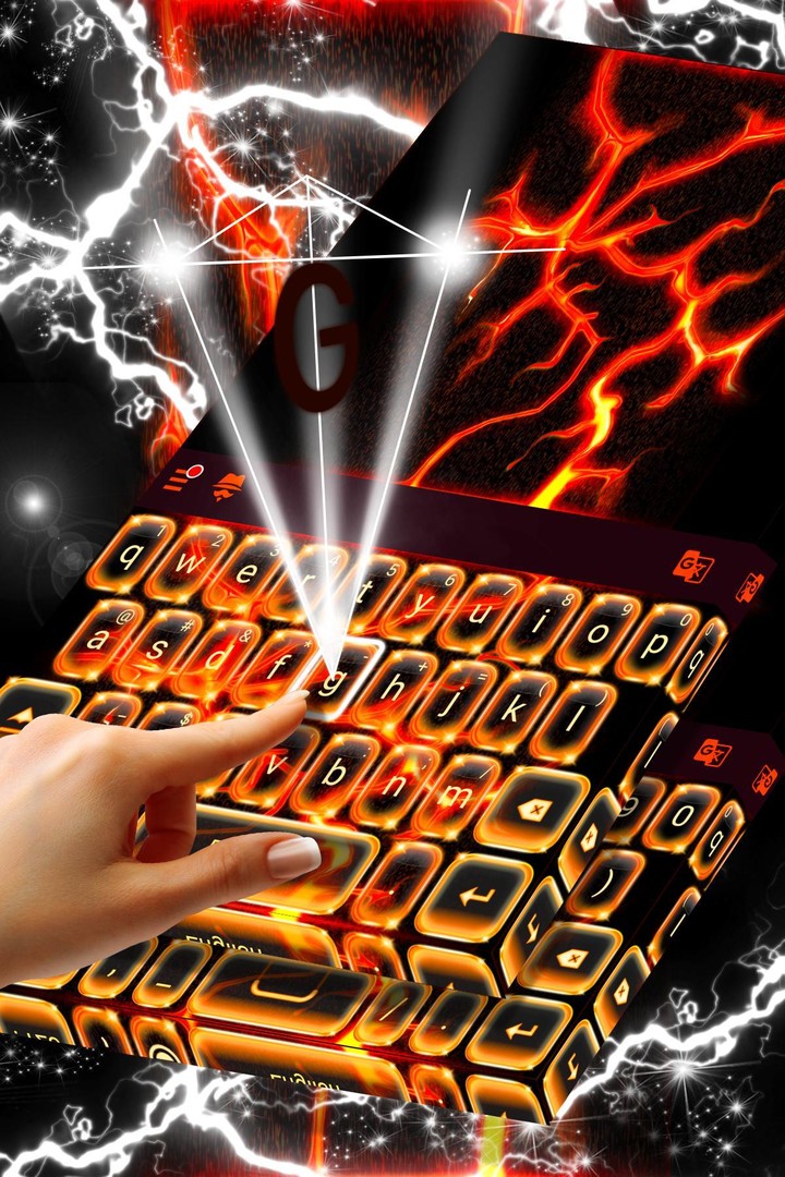 Burning Fire Keyboard screenshot image 6_Popularmodapk.com