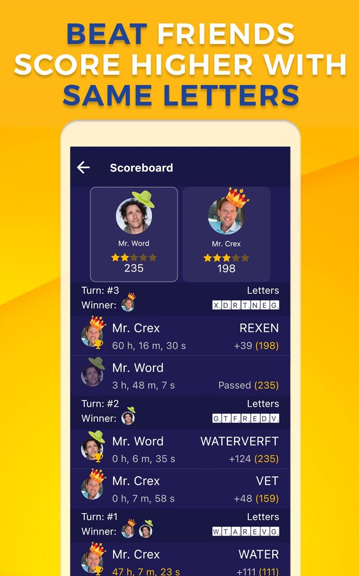 WordCrex - The fair word game screenshot image 3_Popularmodapk.com
