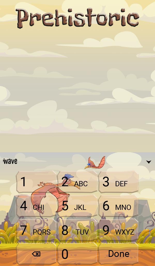 Prehistoric Animated Keyboard screenshot image 10_Popularmodapk.com