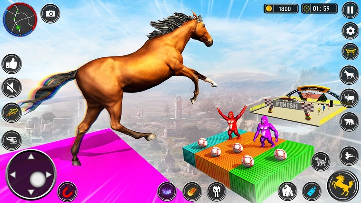 GT Animal Stunt Simulator 3D screenshot image 1_Popularmodapk.com