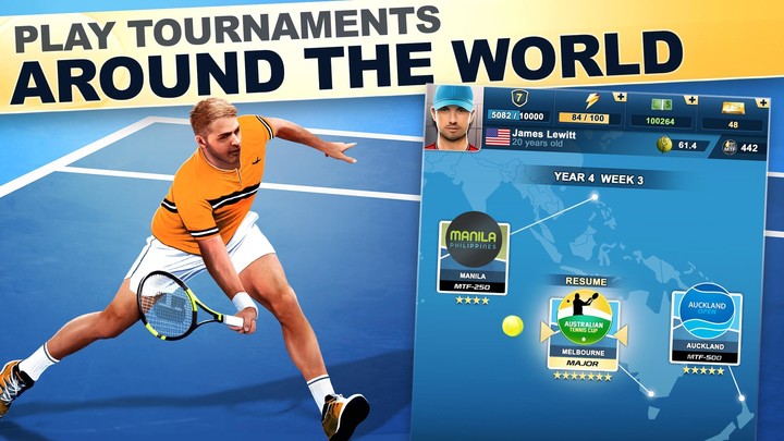 TOP SEED Tennis Manager 2022 screenshot image 1_Popularmodapk.com