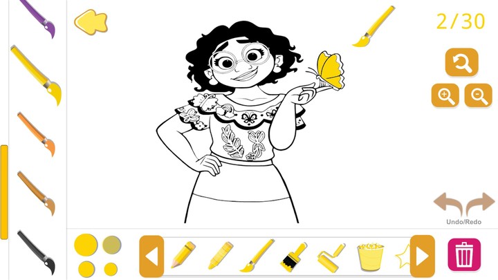 encanto Coloring madrigal screenshot image 2_Popularmodapk.com