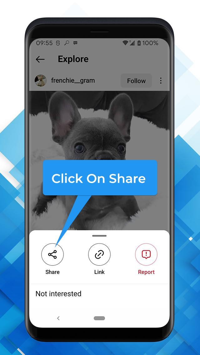 Repost for Instagram - Regrann screenshot image 2_Popularmodapk.com