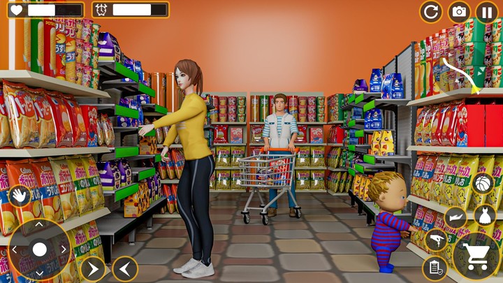 Anime Mother Happy Family Life screenshot image 3_Popularmodapk.com